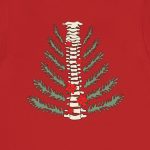 Christmas Tree Spine (Back Design) T-Shirt - Image 6