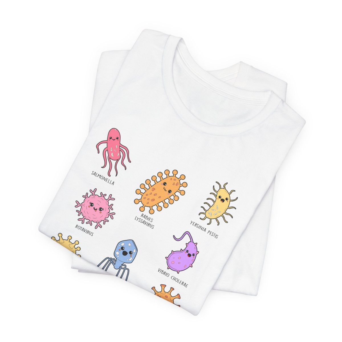 Cute Microbes T-Shirt - Image 9