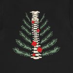Christmas Tree Spine (Back Design) T-Shirt - Image 7