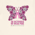 Breast Cancer Awareness Butterfly T-Shirt - Image 8