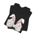 Custom Easter Bow with Stethoscope T-Shirt - Image 4
