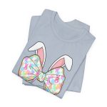 Custom Easter Bow with Stethoscope T-Shirt - Image 7