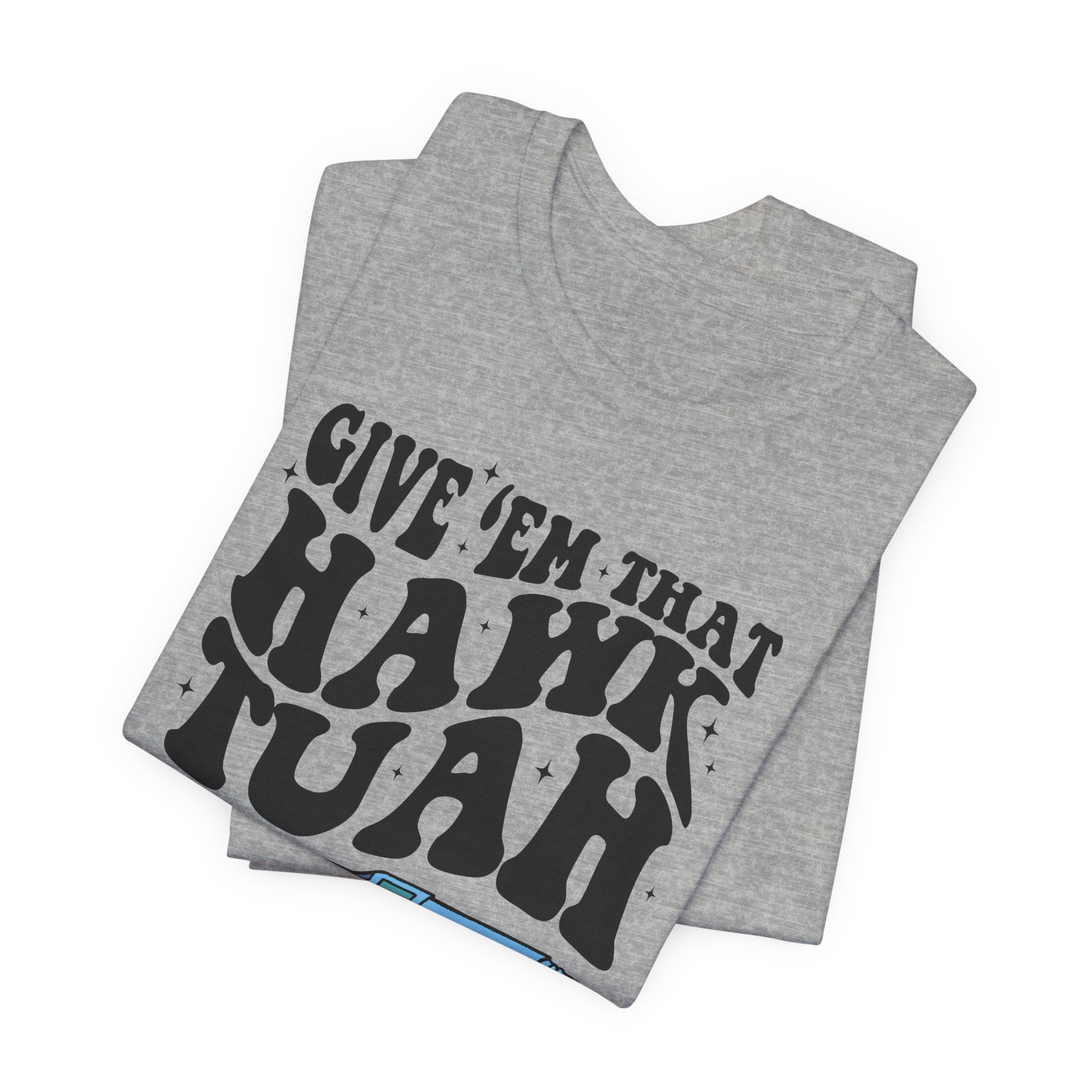12668311019290690282_2048 Retro Hawk Tuah Yankauer T-Shirt - Image 3