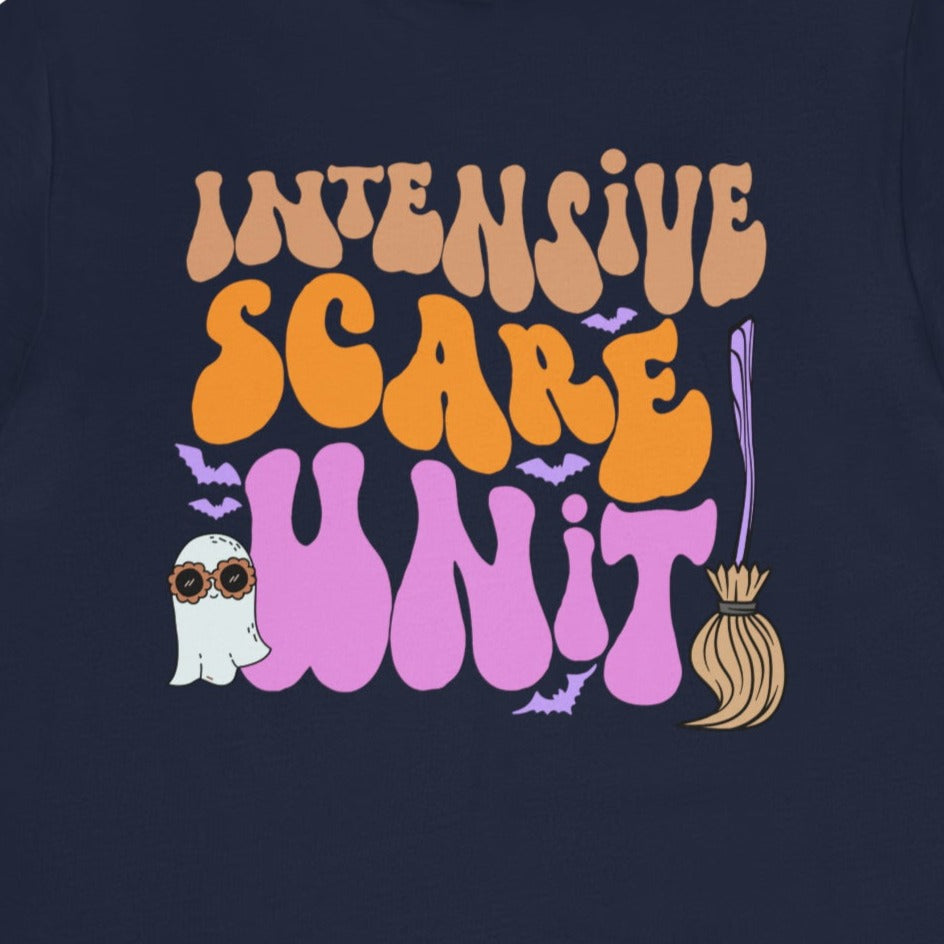 12874470830530363839_2048 Intensive Scare Unit (Back Design) T-Shirt - Image 9