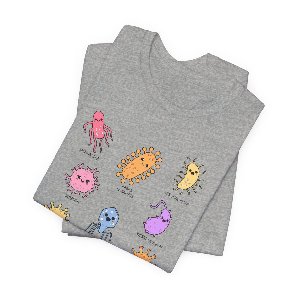 Cute Microbes T-Shirt - Image 4
