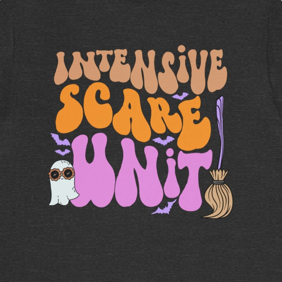 13839905900381281362_2048 Intensive Scare Unit (Back Design) T-Shirt - Image 6