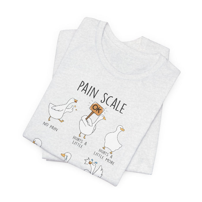 14030816087977896525_2048 Goose Pain Scale T-Shirt - Image 3