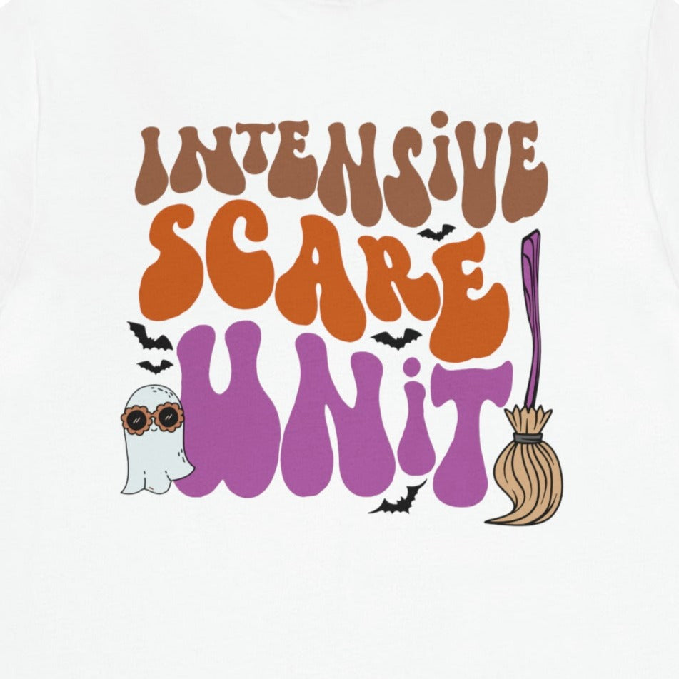 14252208321625776803_2048 Intensive Scare Unit (Back Design) T-Shirt - Image 14