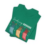 Socking Around the Christmas Tree T-Shirt - Image 4