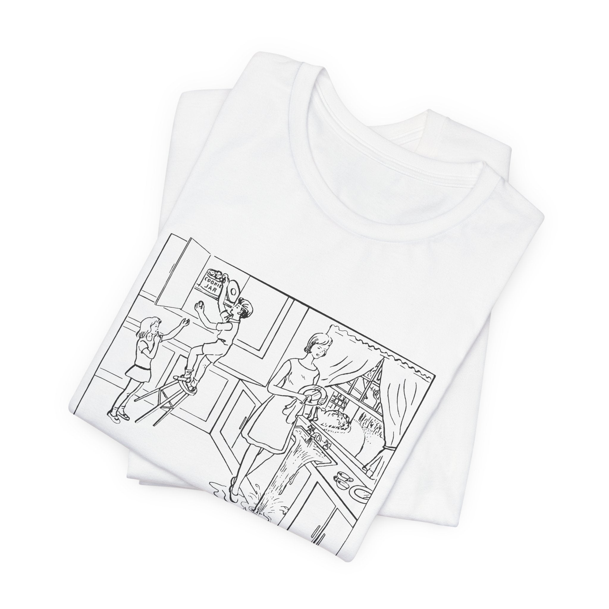 14560406371216862496_2048 Cookie Theft T-Shirt - Image 8