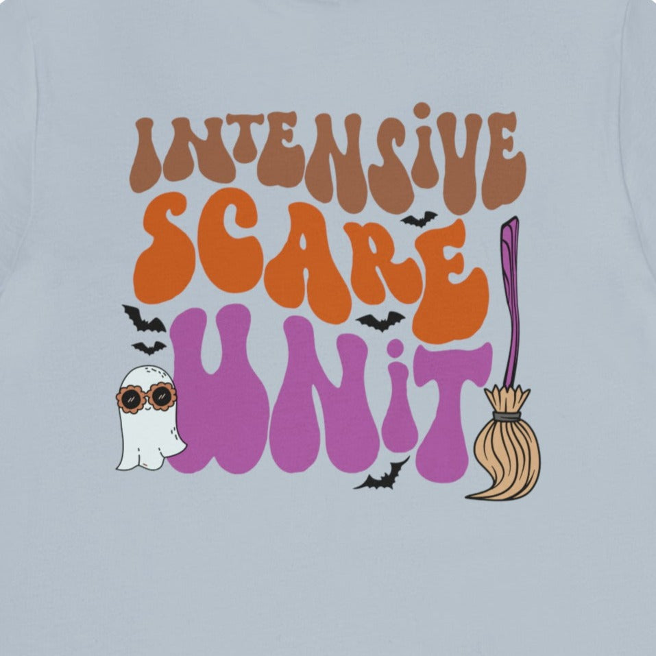 14697561848216567064_2048 Intensive Scare Unit (Back Design) T-Shirt - Image 7