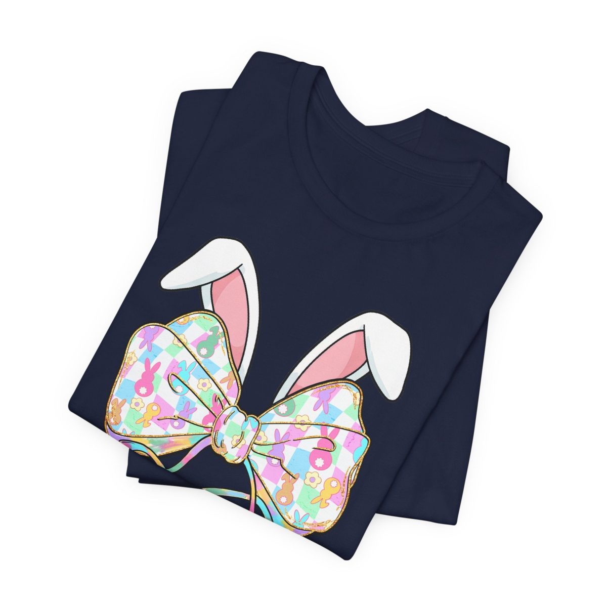 Custom Easter Bow with Stethoscope T-Shirt - Image 9