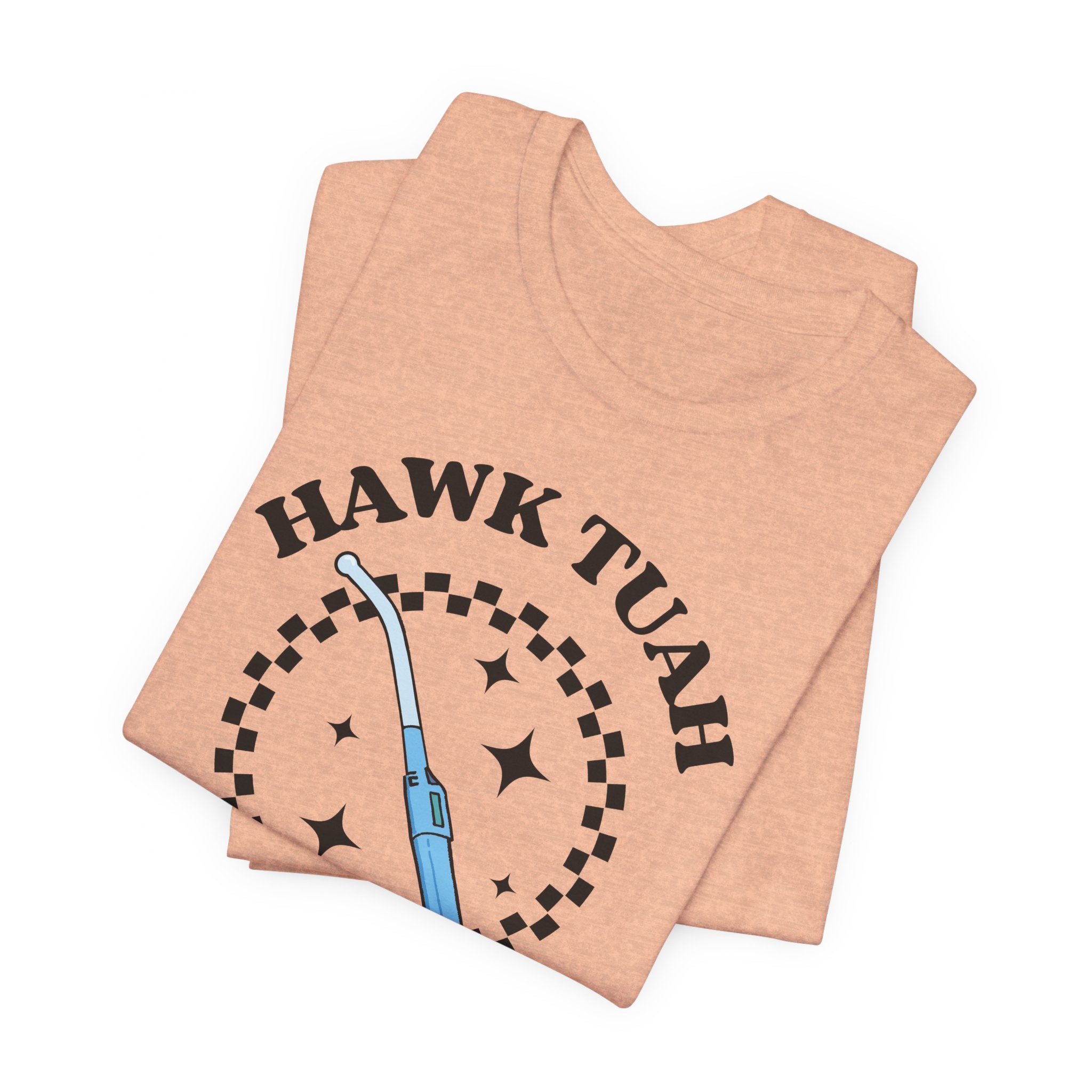16361287140787593294_2048 Hawk Tuah Yankauer T-Shirt - Image 11
