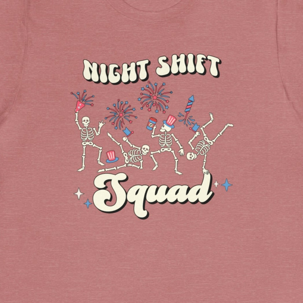 23a1424d2e6793a8c6e666f1d233991f Night Shift July 4th Skeletons T-Shirt - Image 7