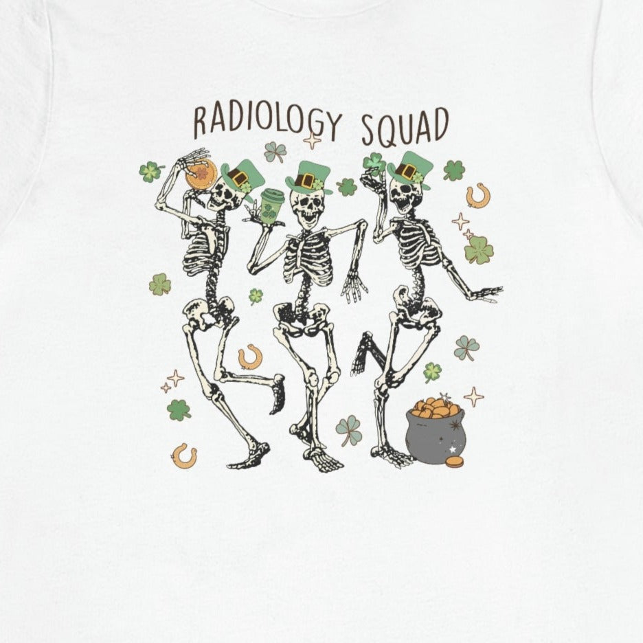 24b2423874a98edfc26f2e8af361bfbc Radiology Squad St Patricks Day T-shirt - Image 4