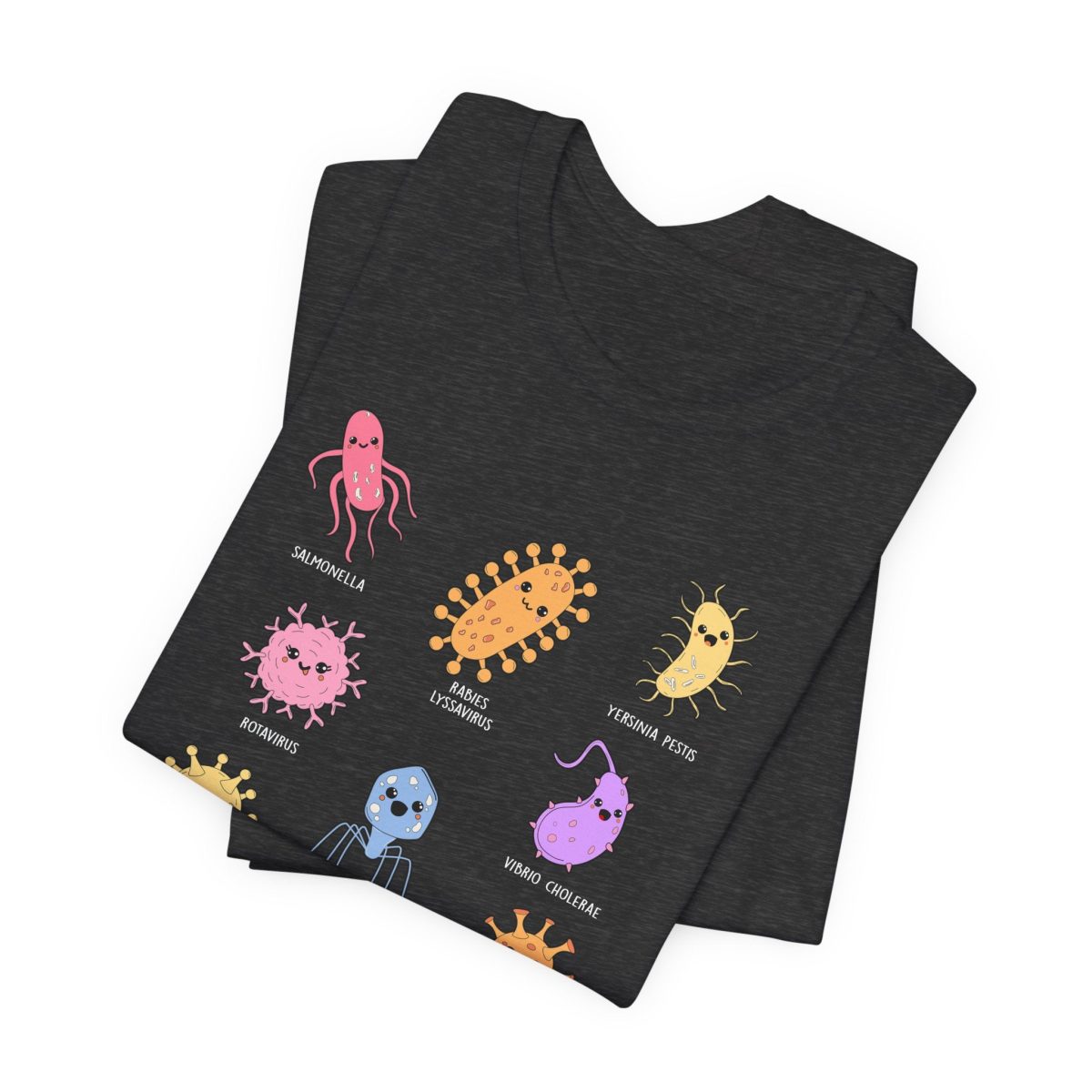 Cute Microbes T-Shirt - Image 6