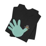 Turkey Glove with Pilgrim Hat T-Shirt - Image 3
