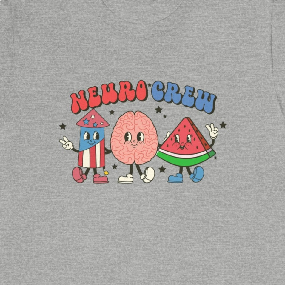 2bc60611941e1f96211c45d147932bf2 Retro Neuro Crew July 4th T-Shirt - Image 9