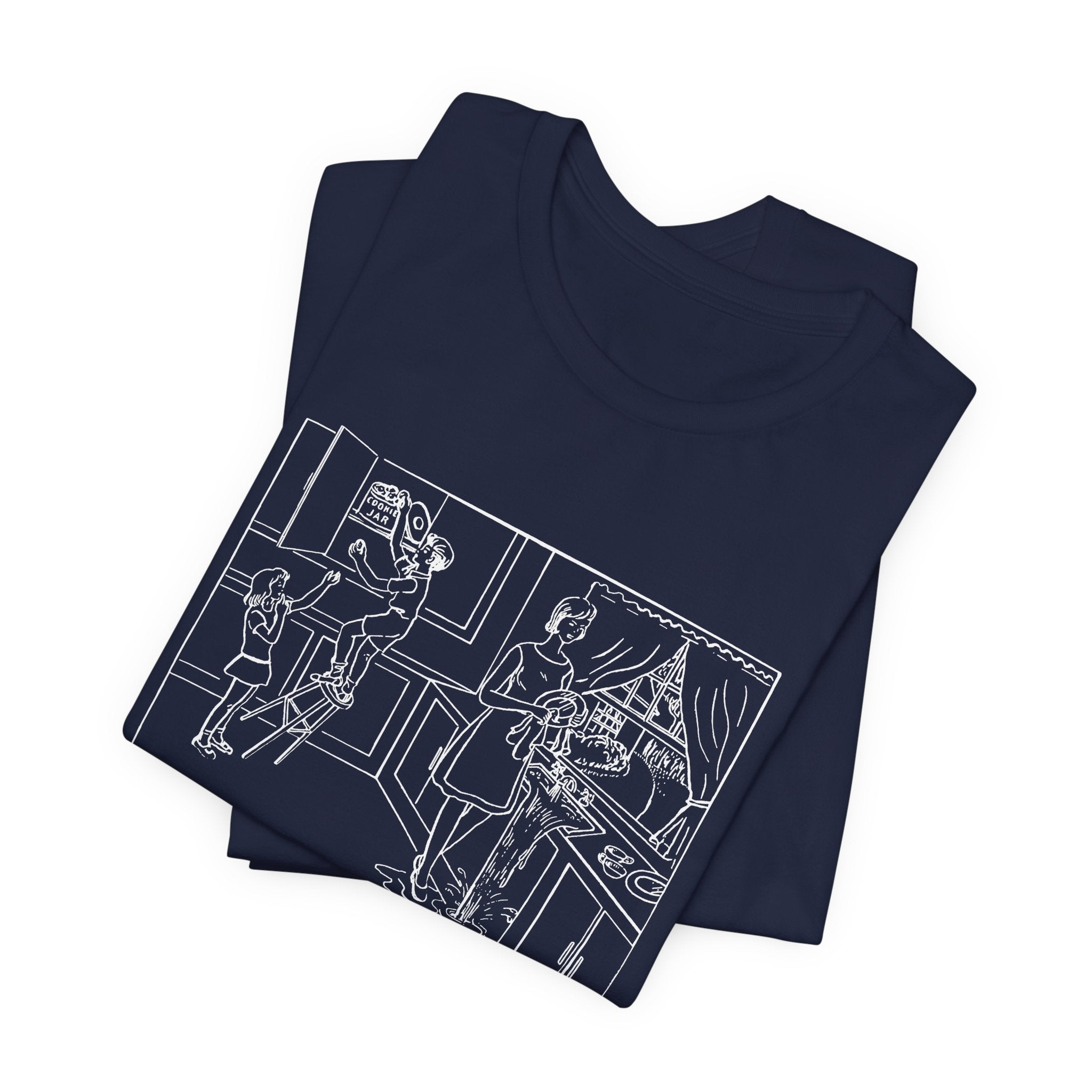 3202332382154477922_2048 Cookie Theft T-Shirt - Image 6