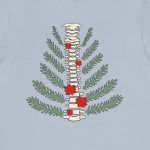 Christmas Tree Spine (Back Design) T-Shirt - Image 10