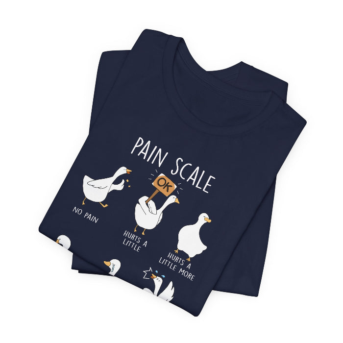 6014508999903043575_2048 Goose Pain Scale T-Shirt - Image 11