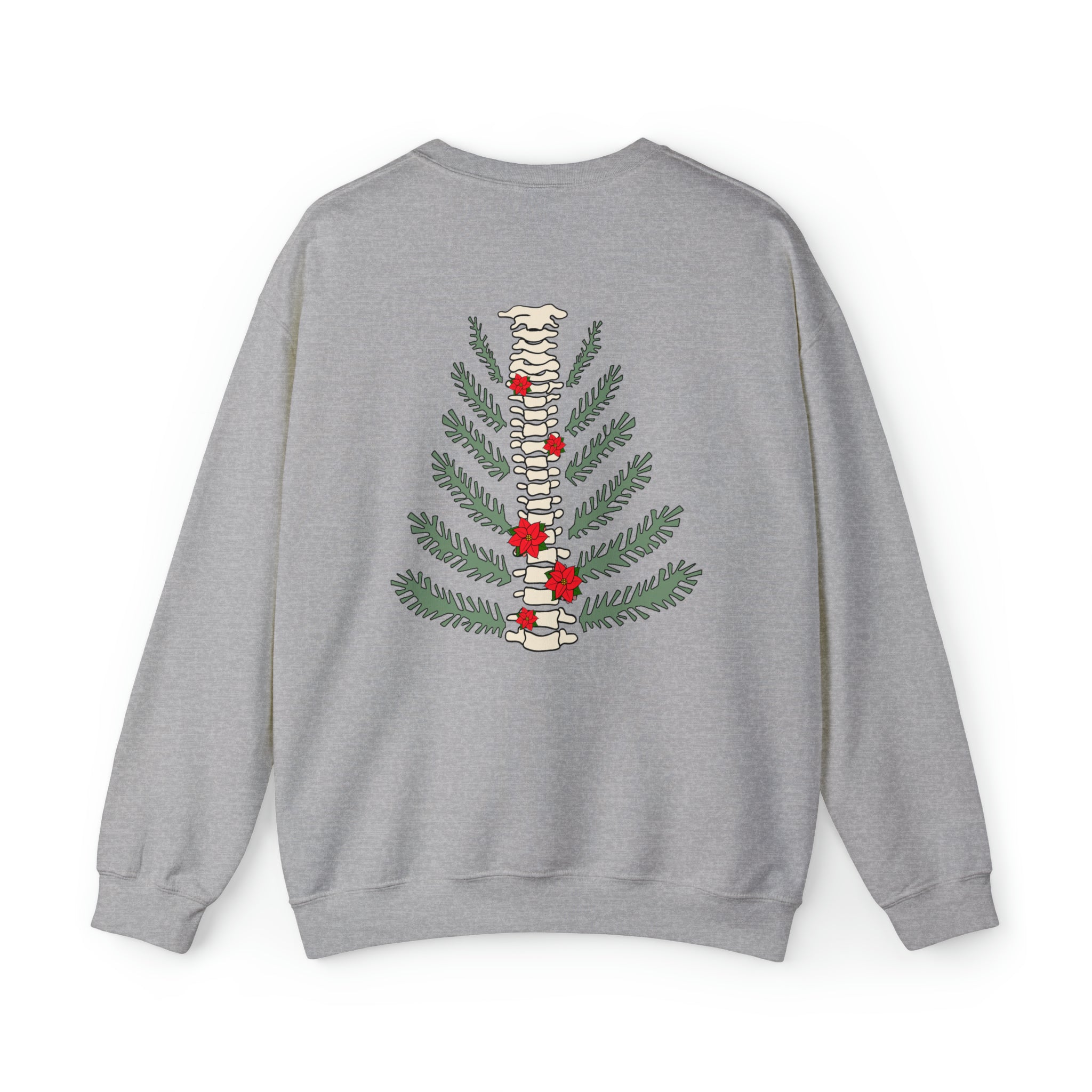 7487889940800852832_2048 Christmas Tree Spine (Back Design) Sweatshirt - Image 11