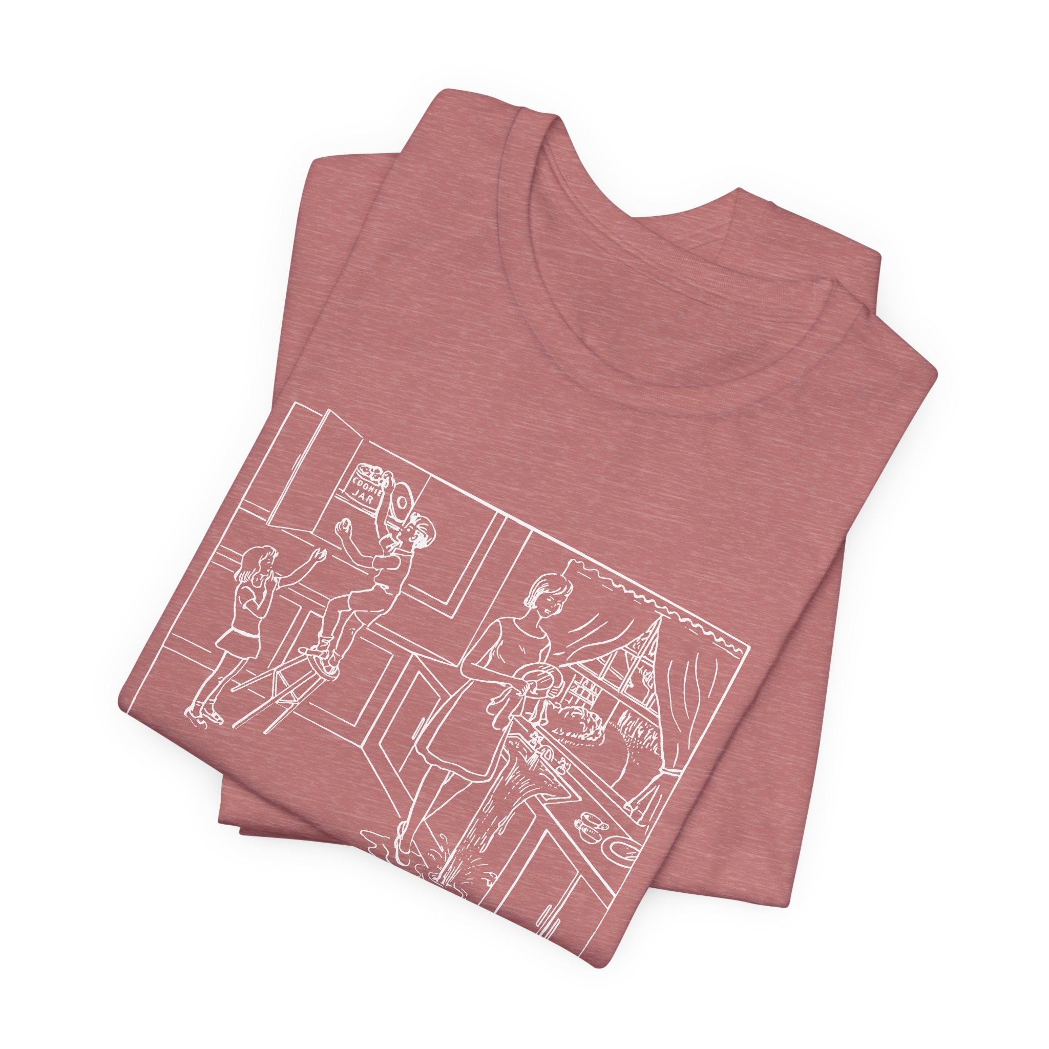 7688191831401463721_2048 Cookie Theft T-Shirt - Image 2