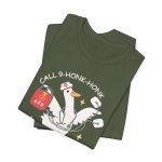 Call 9-Honk-Honk T-Shirt - Image 10