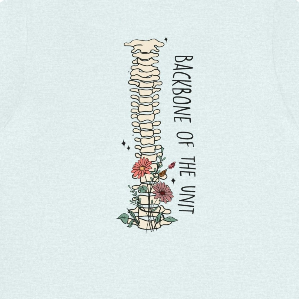 7b0421ea0c40e673aa65fcecddbe8c04 Backbone of the Unit T-Shirt (with Front Text) - Image 6