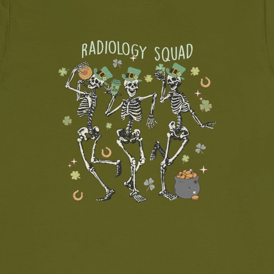 834f48e0fffdd2ce3326085b5f769197 Radiology Squad St Patricks Day T-shirt - Image 9