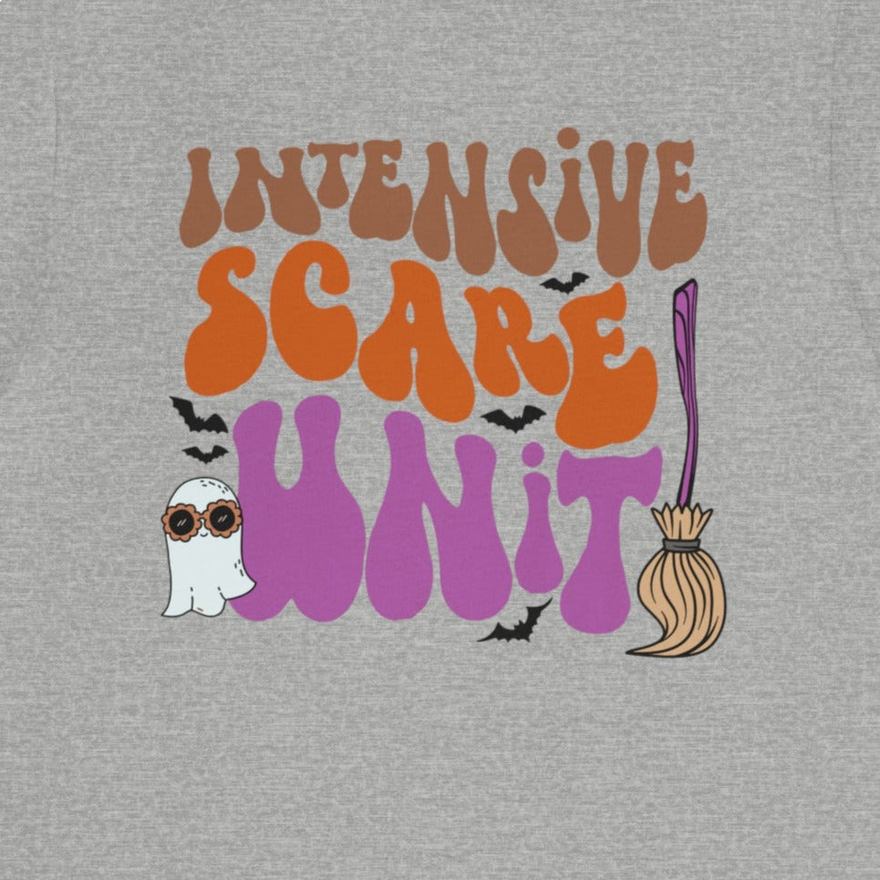 8696110091217266132_2048 Intensive Scare Unit (Back Design) T-Shirt - Image 5
