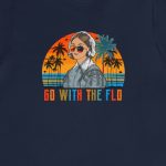 Go with the Flo Sunset T-Shirt - Image 3