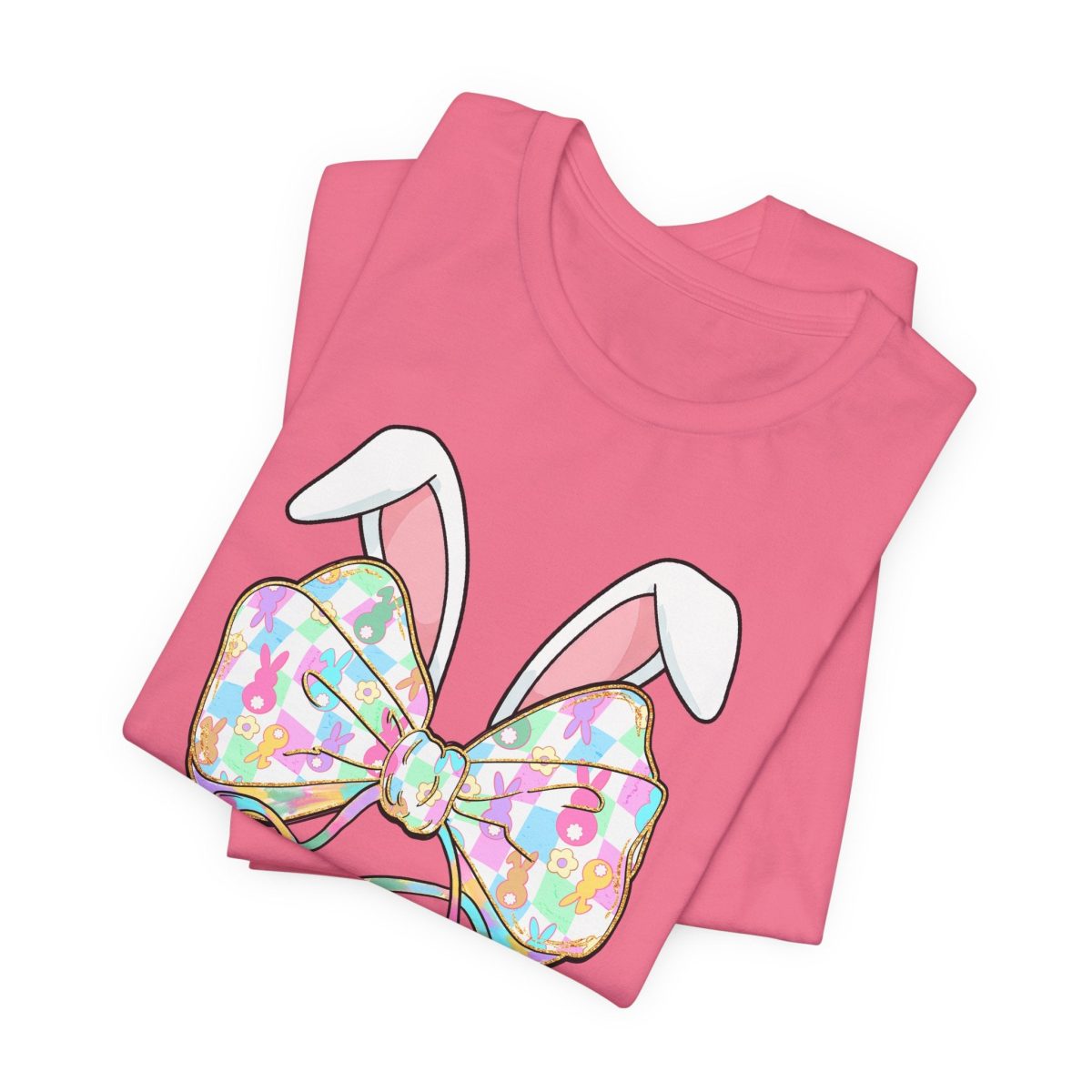 Custom Easter Bow with Stethoscope T-Shirt - Image 10