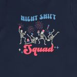 Night Shift July 4th Skeletons T-Shirt - Image 11