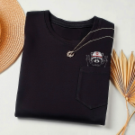 Raccoon Nurse Pocket T-Shirt - Image 6