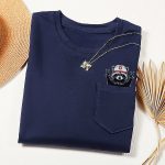 Raccoon Nurse Pocket T-Shirt - Image 4