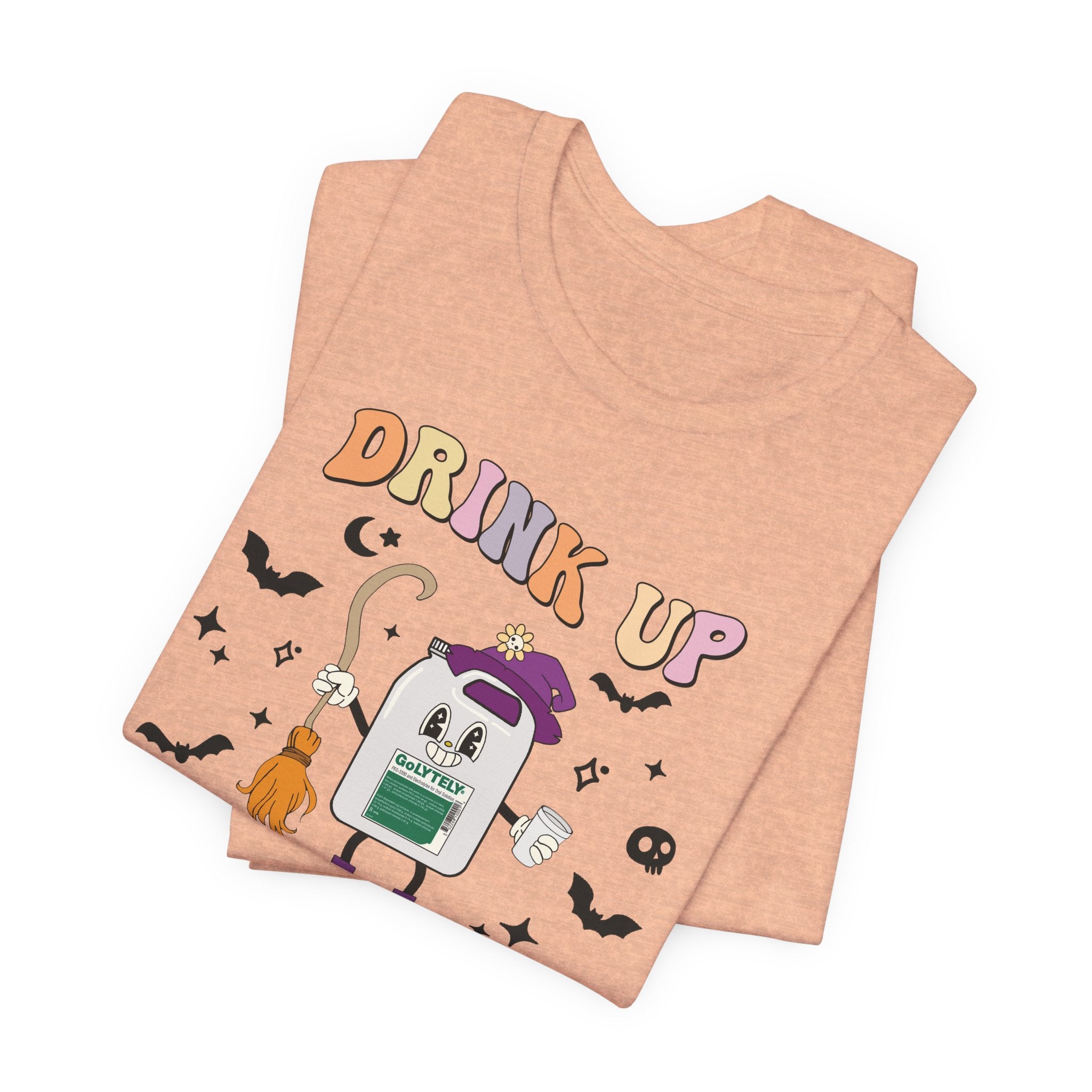 Folded_12_3f70229d-f46b-472d-9d4b-3c39b32a2822 Drink Up Witches GoLYTELY T-Shirt - Image 4