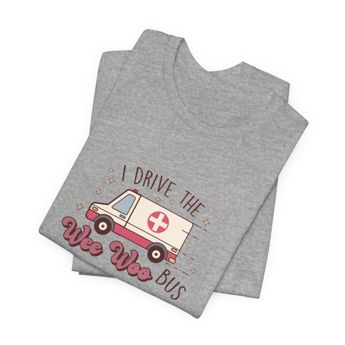 Wee Woo Bus T-Shirt - Image 3