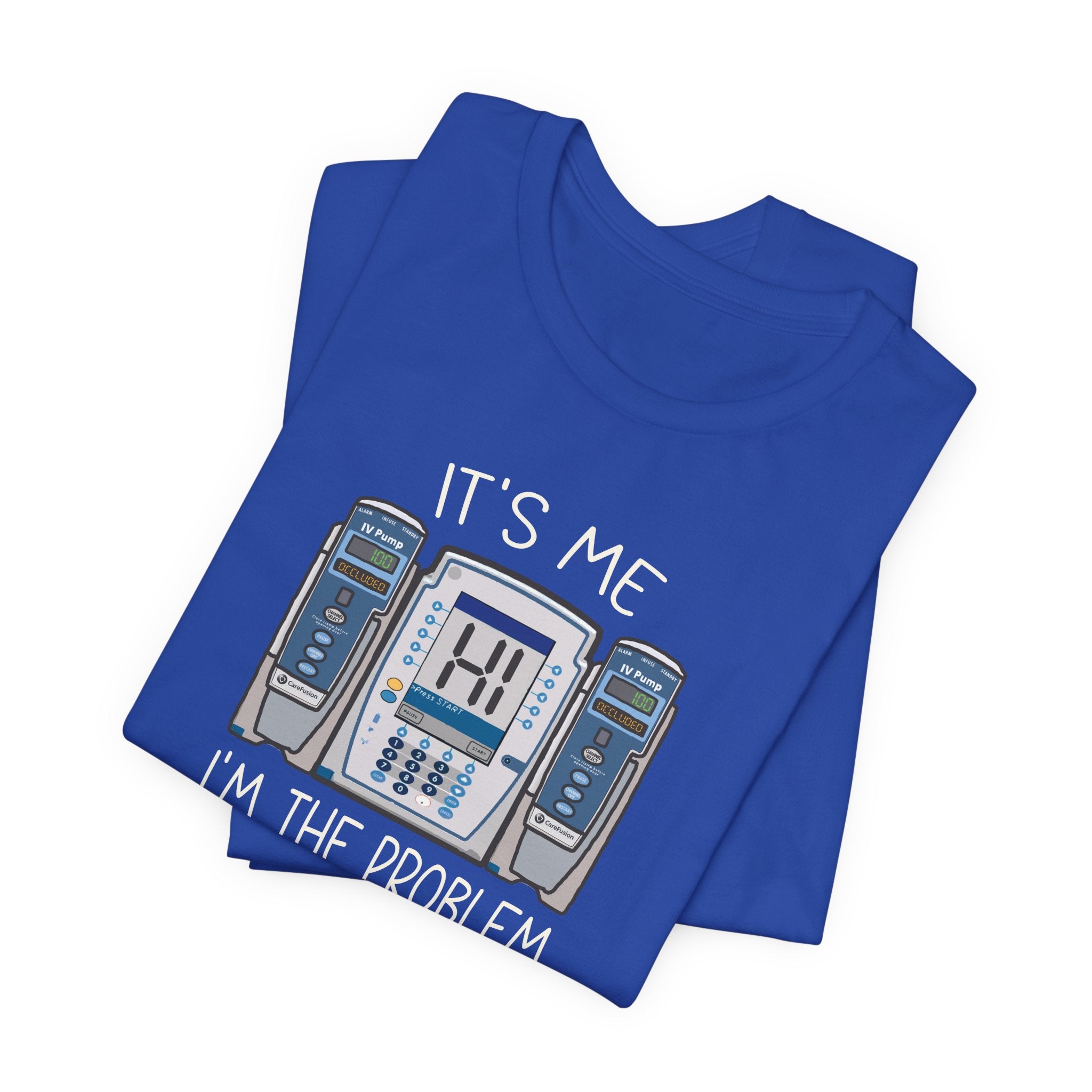 Folded_2_36456f1a-ceae-40af-8854-32c1e8a9232c I'm the Problem IV Pump T-Shirt - Image 5