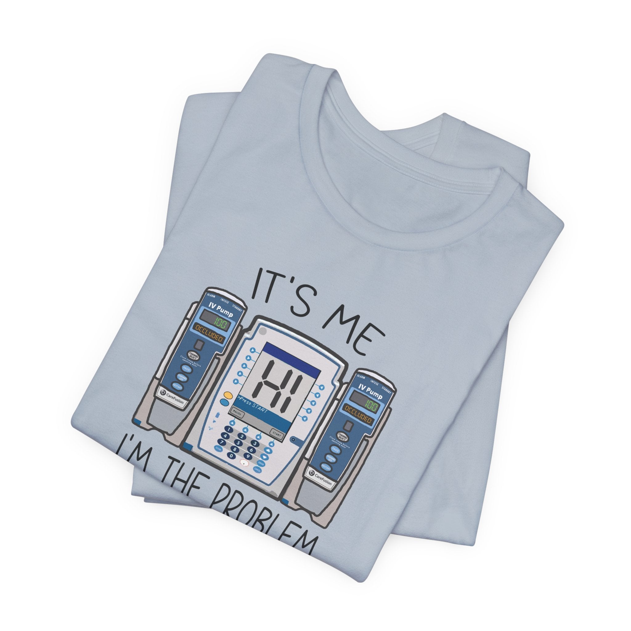 Folded_3_18e4282d-1c40-4557-aea2-e1212dc298b1 I'm the Problem IV Pump T-Shirt - Image 6