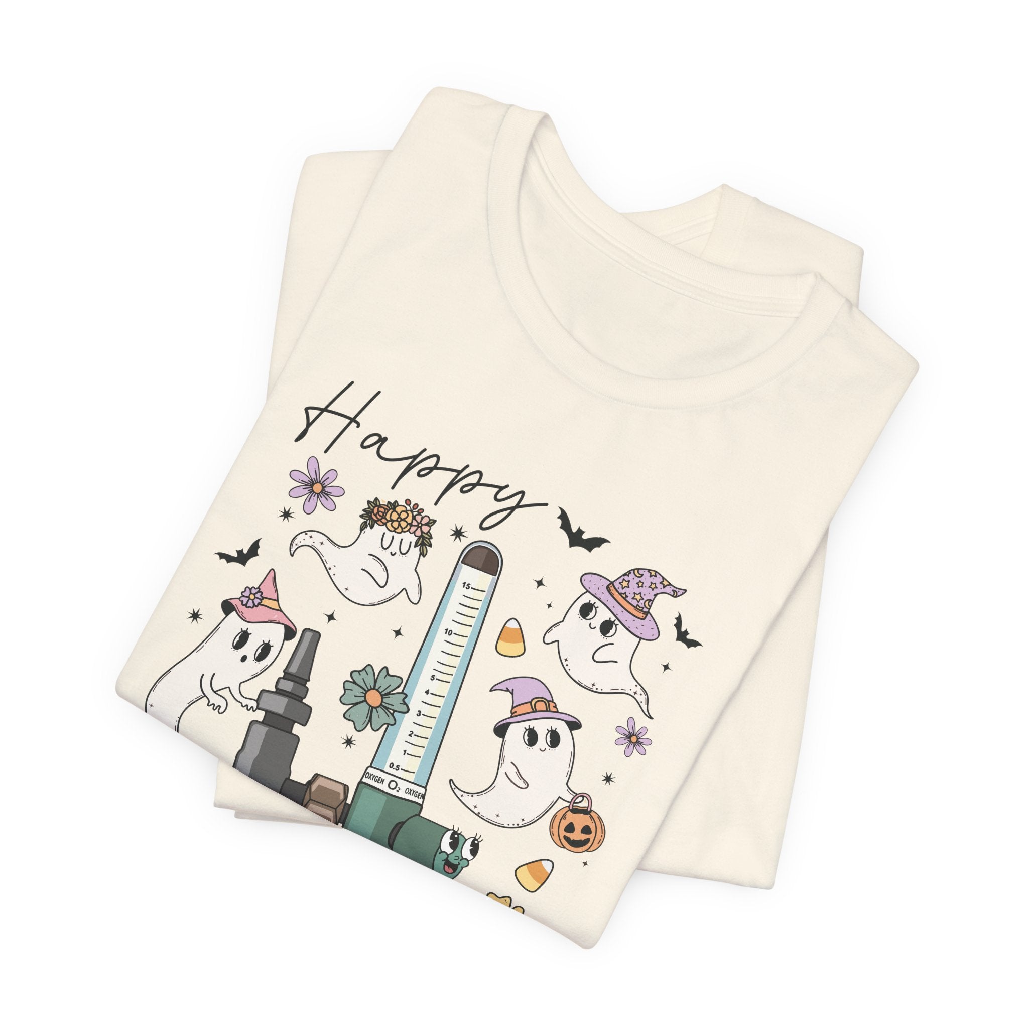 Folded_3_414c25c1-e2e9-4ebe-87fb-acb3eb47ecd9 Happy Hallowean Flow Meter T-Shirt - Image 4