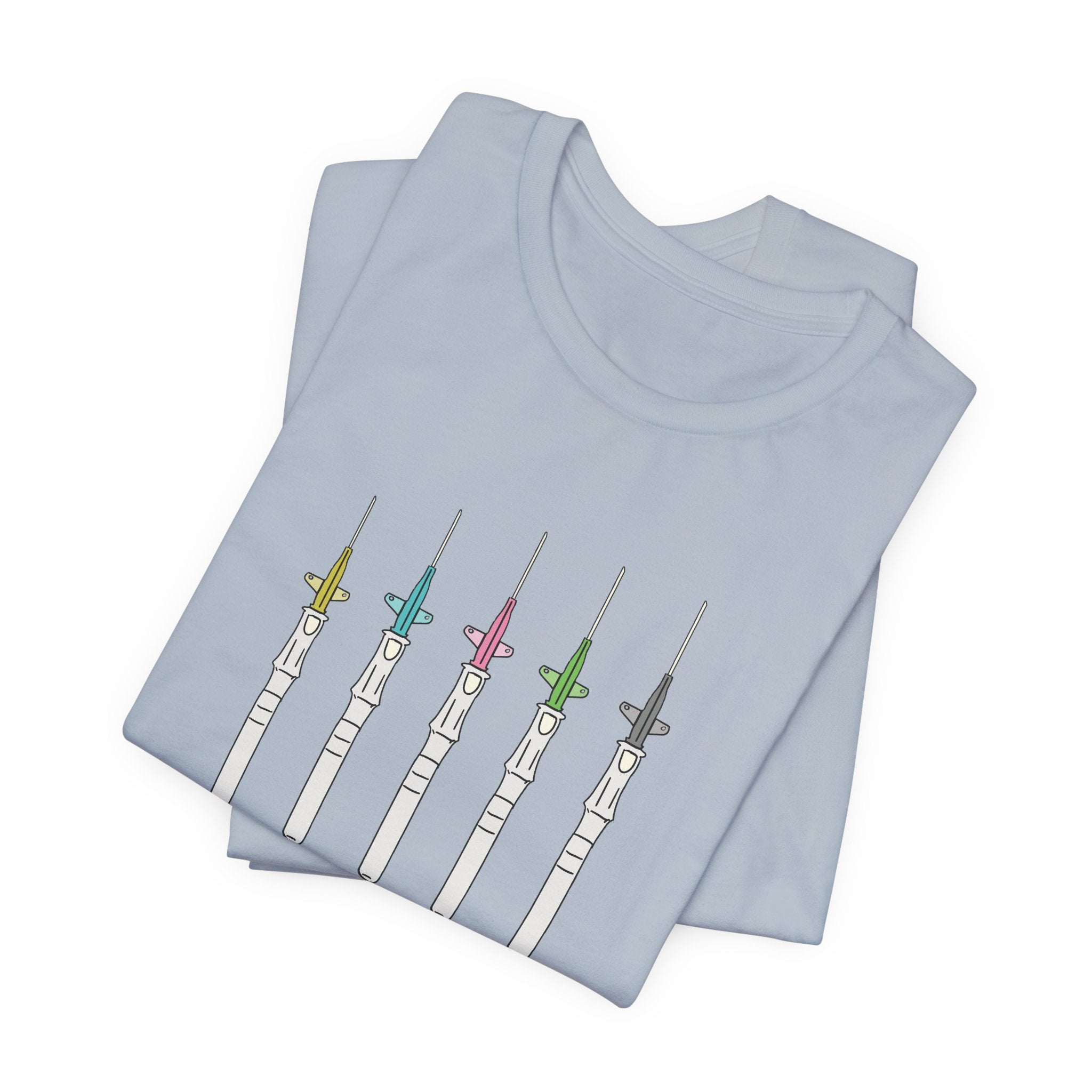 Folded_5_7a6fcd96-08ca-4c38-aaa4-589d3495b7ed Choose Your Wand IV Gauges T-Shirt - Image 6