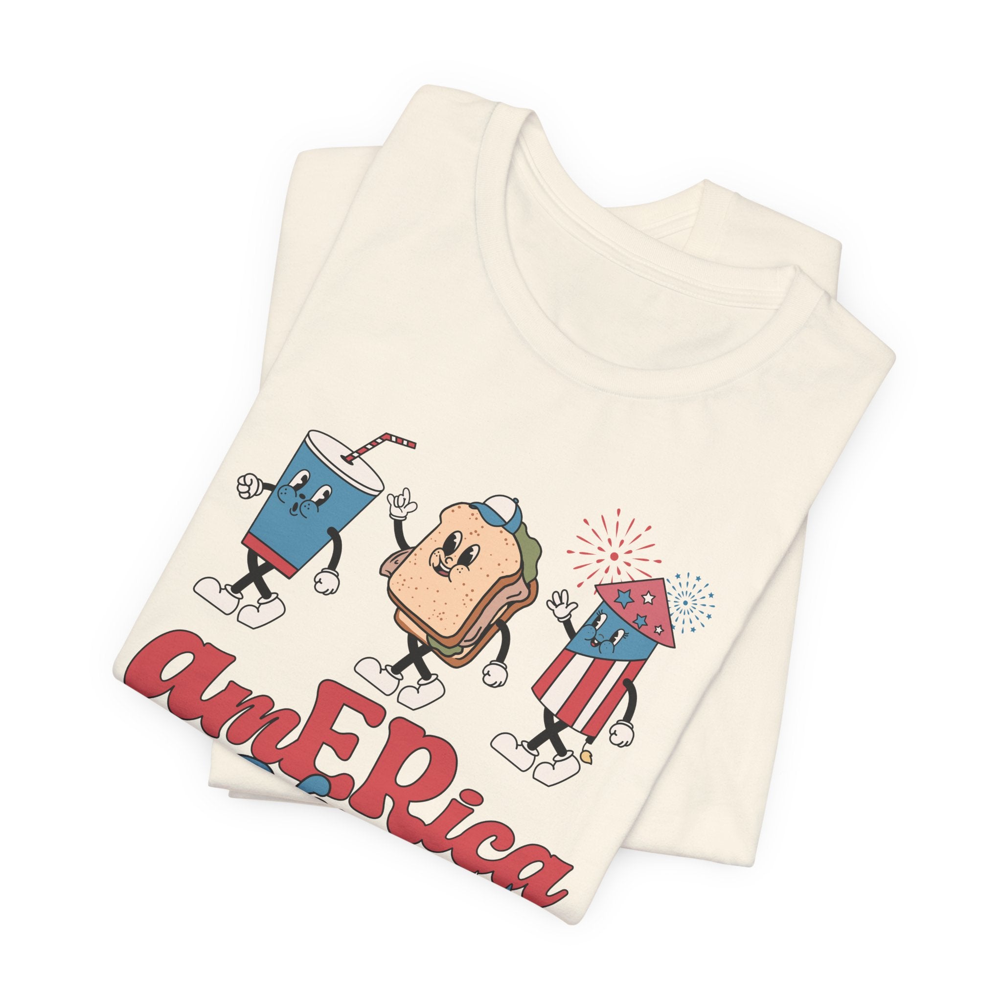 Folded_6_df7d914b-ee81-4094-b6fa-fbd2edb4b7be AmERica Vibes T-Shirt - Image 9
