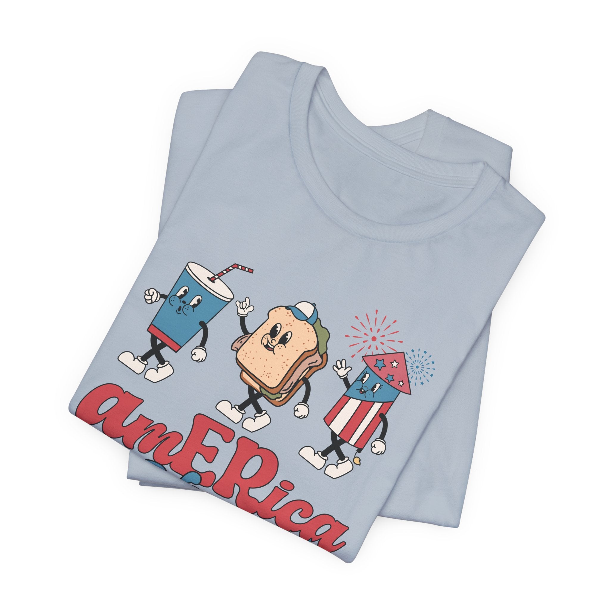 Folded_7_7582825e-c7ea-413d-b807-2fabed9e60c5 AmERica Vibes T-Shirt - Image 6