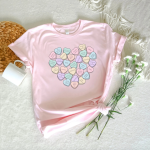 ICU Nurse Conversation Hearts T-Shirt - Image 4