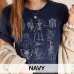 Vintage Skeletal Anatomy T-Shirt - Image 7