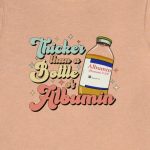 Retro Thicker Than a Bottle of Albumin T-Shirt - Image 8