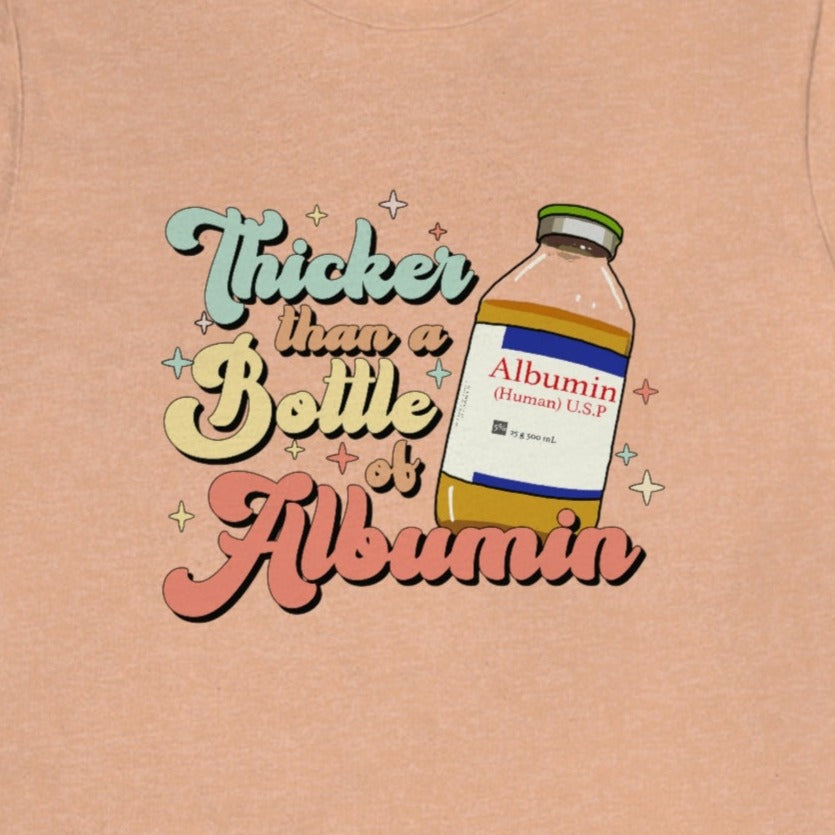 a4857e2ff8f5cec31e896c8595a7fa2f Retro Thicker Than a Bottle of Albumin T-Shirt - Image 8