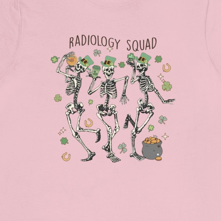 a682e7b57866c14202f67a14c60bf846 Radiology Squad St Patricks Day T-shirt - Image 3