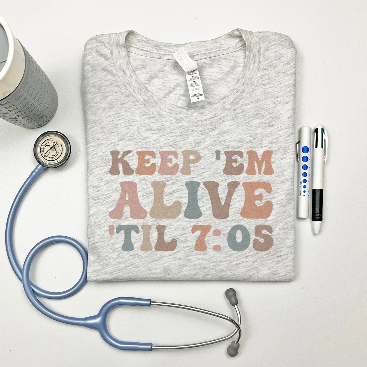 alivetil705ash Keep 'Em Alive 'Til 7:05 T-Shirt - Image 5